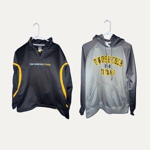 Two UW Oshkosh Pullovers
